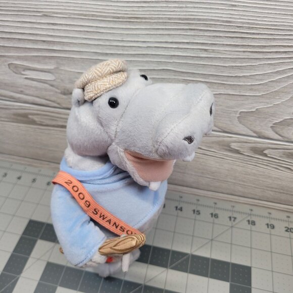 Hippopotamus Heavy Hippo Swanson‎ Collectables Plush Animal Doll Suspenders 2009 - Picture 3 of 7